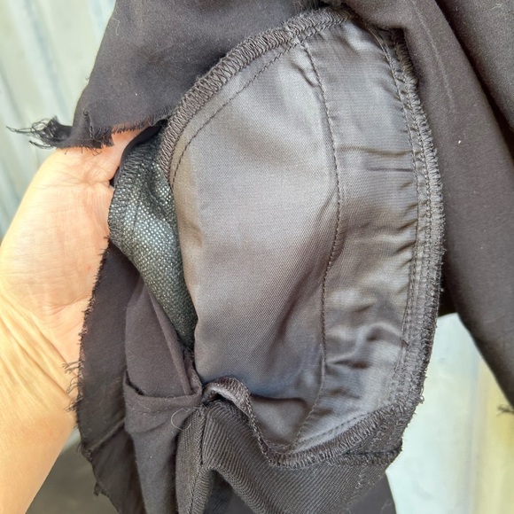 Tiger of Sweden black modern draped scarf blazer, size M - Picture 7 of 14